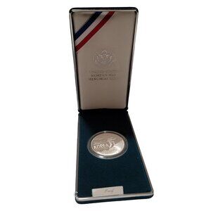 Silver Dollar Proof 1991 Korean War Memorial Coin